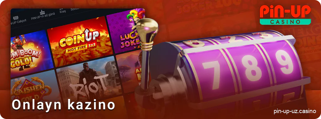 PIN Up uz-dagi kazino o'yinlari haqida